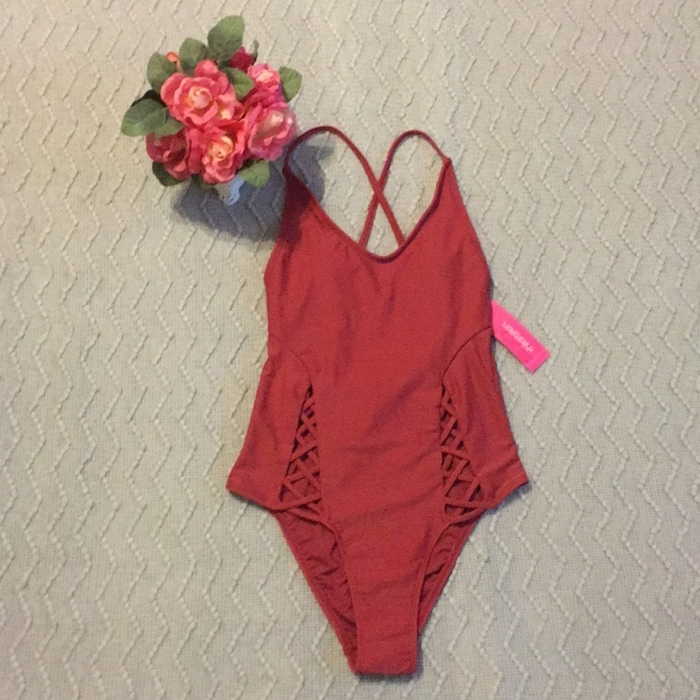 SALE ❤️ NWT Xhileration One piece Bathing Suit - Picture 3 of 8